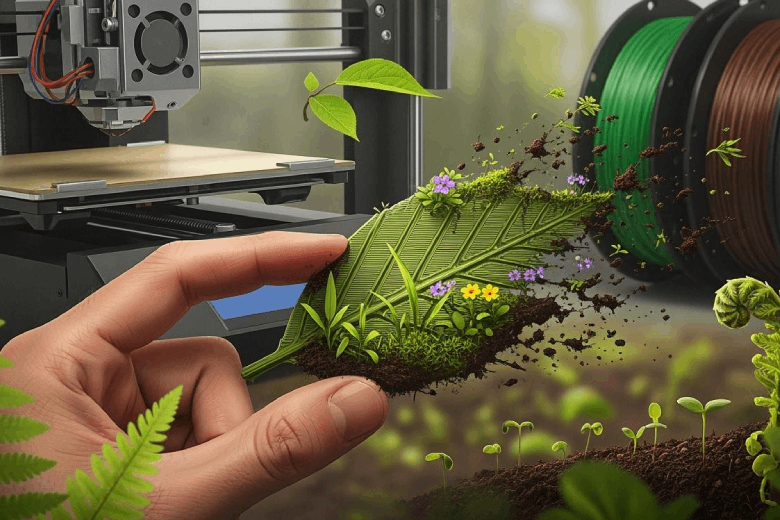 Are 3D printing materials environmentally friendly and biodegradable?