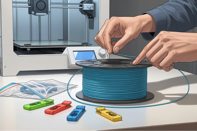 How to Keep Your 3D Printing Filament Tangle-Free