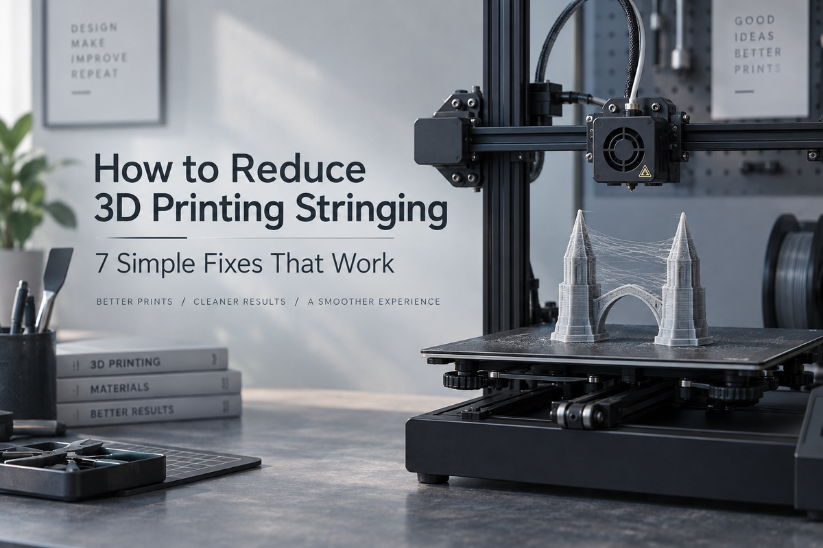 How to Reduce Stringing in 3D Printing: 7 Simple Fixes That Actually Work