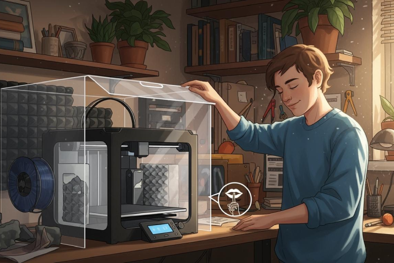 How to avoid noise from 3D printers