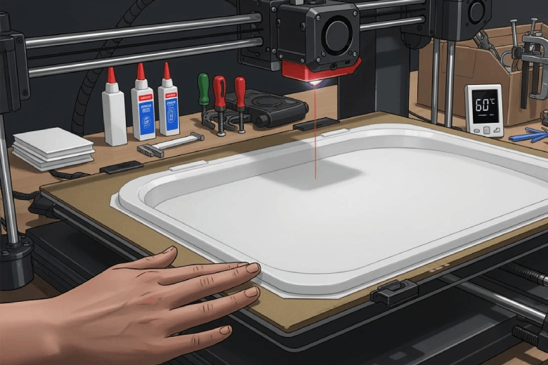 How to prevent warping on large 3D prints