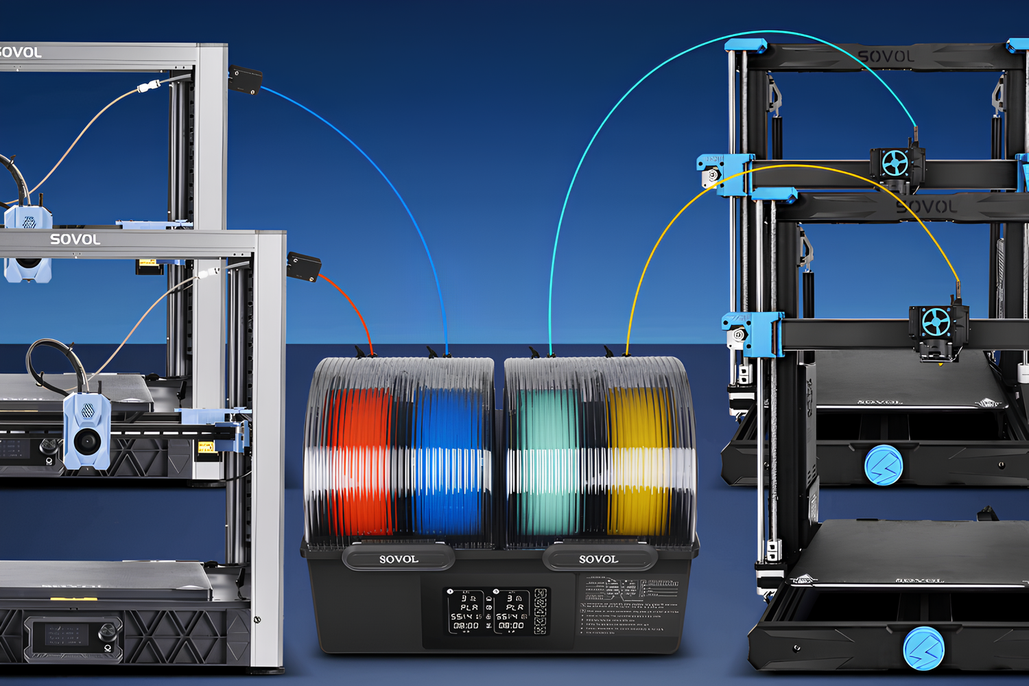 Introducing the Sovol SH03 High-Temperature Dual-Chamber Filament Dryer
