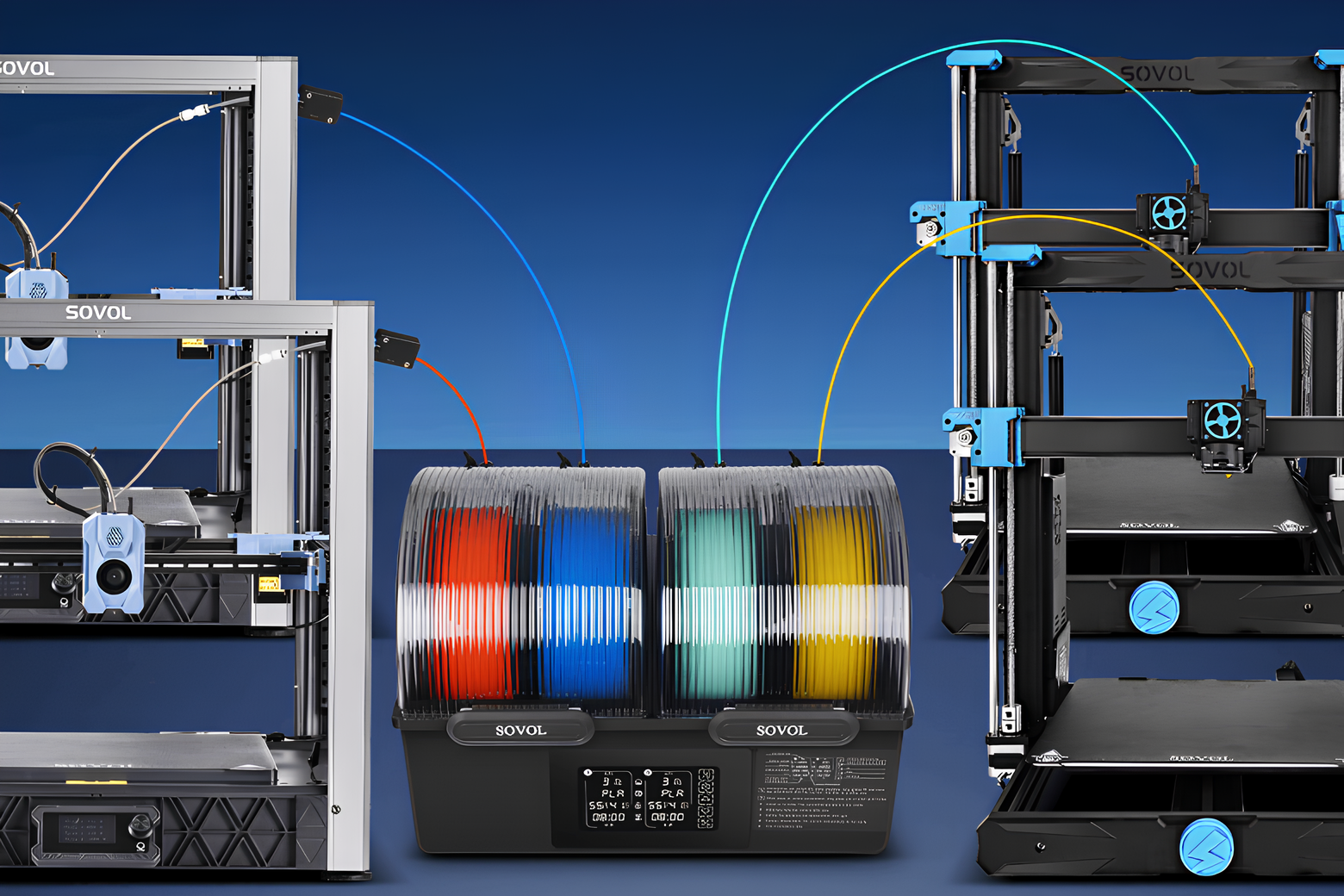 Introducing the Sovol SH03 High-Temperature Dual-Chamber Filament Dryer