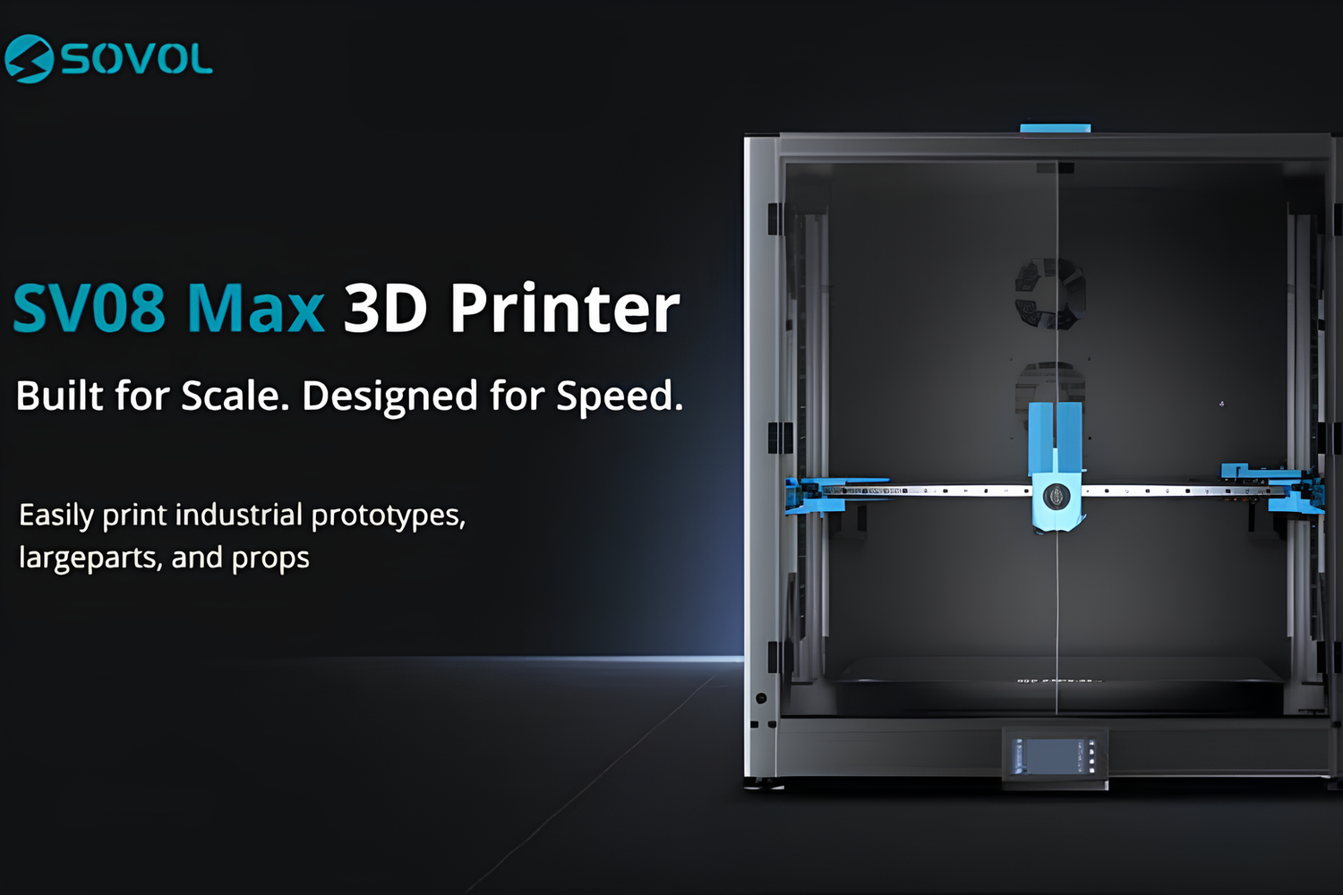 Sovol SV08 Max 3D Printer Features and Specs for Today’s Makers