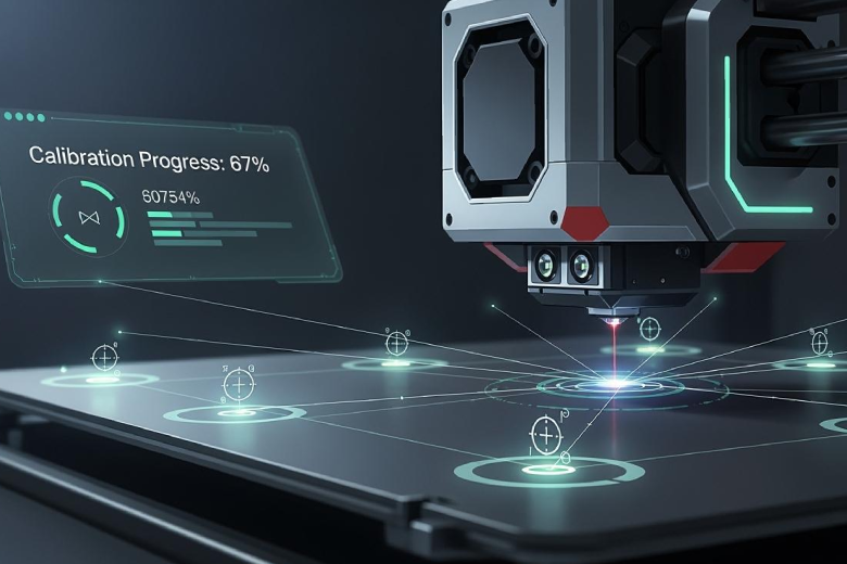 Wie funktioniert die vollautomatische Kalibrierung bei 3D-Druckern?