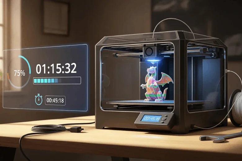 Wie lange dauert es, ein Standardmodell zu drucken?