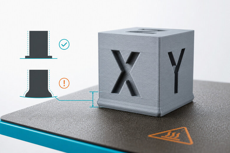 Elefantenfuß beim 3D-Druck erkennen und vermeiden