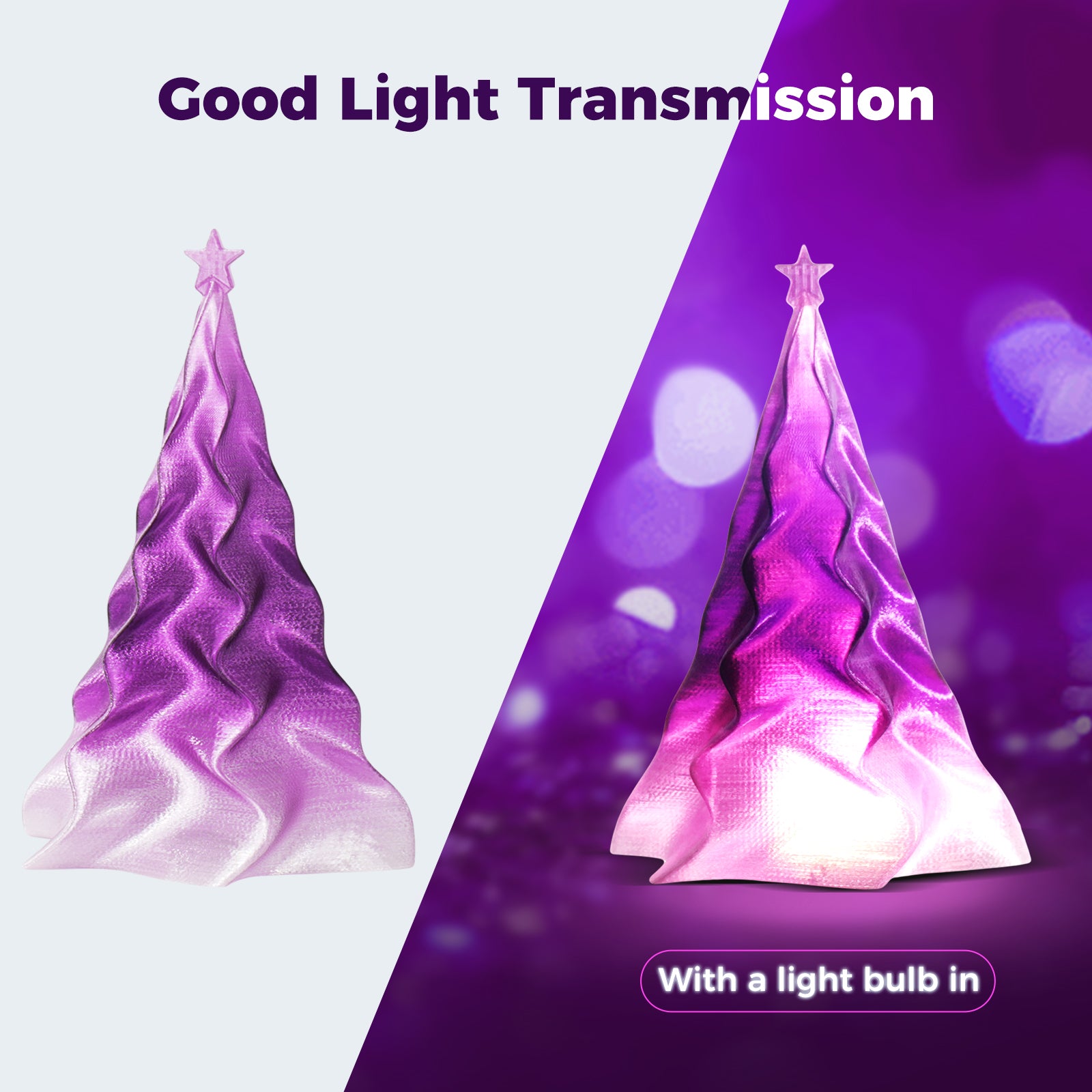 Sovol Gradient Purple White PETG Filament