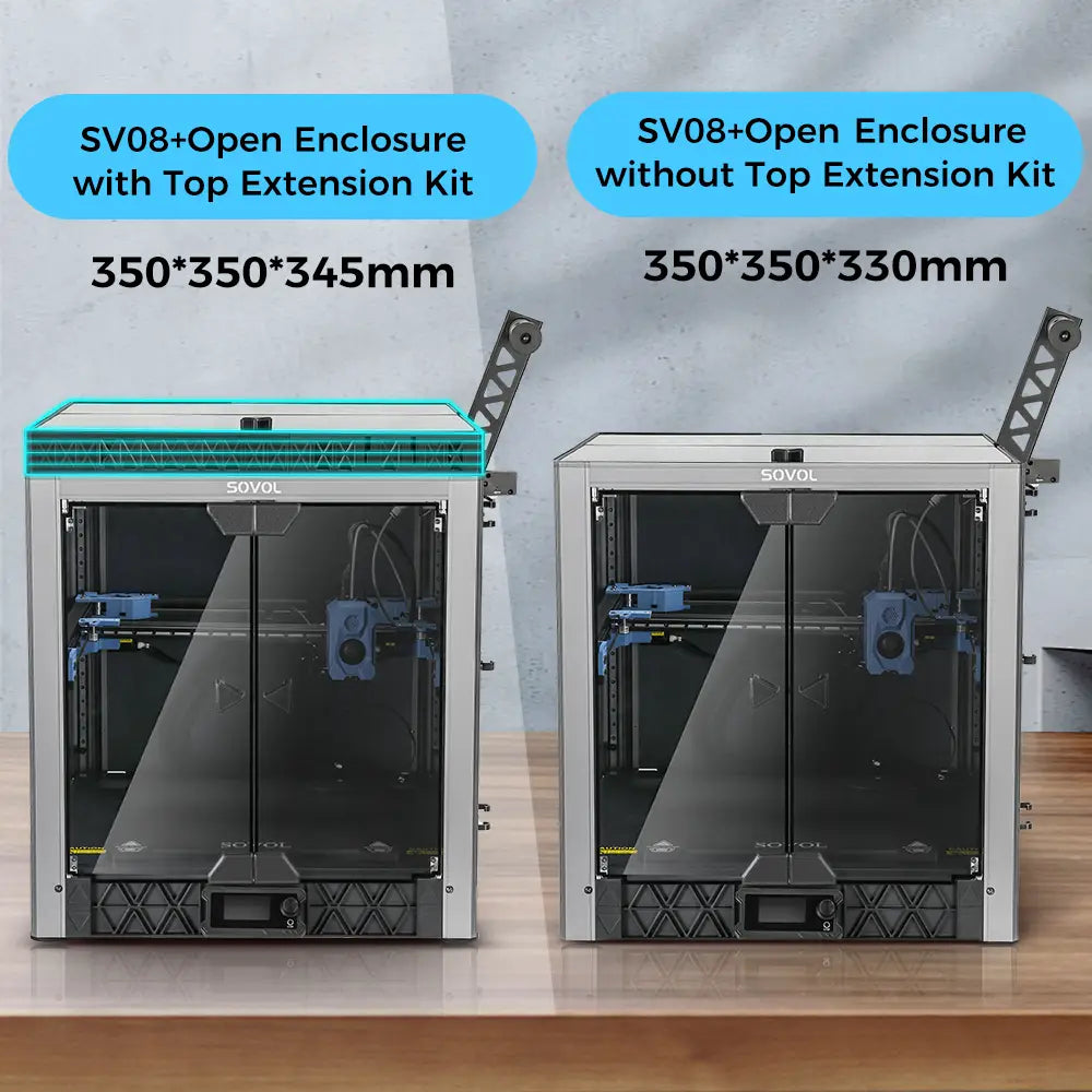 SV08 Glass Open Gehege