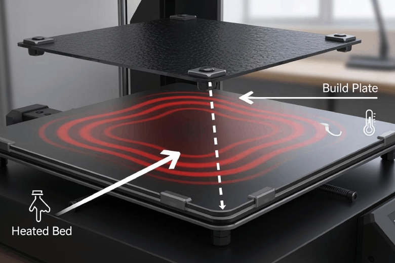 3D-Drucker Heizbett und Plattformplatte Unterschiede