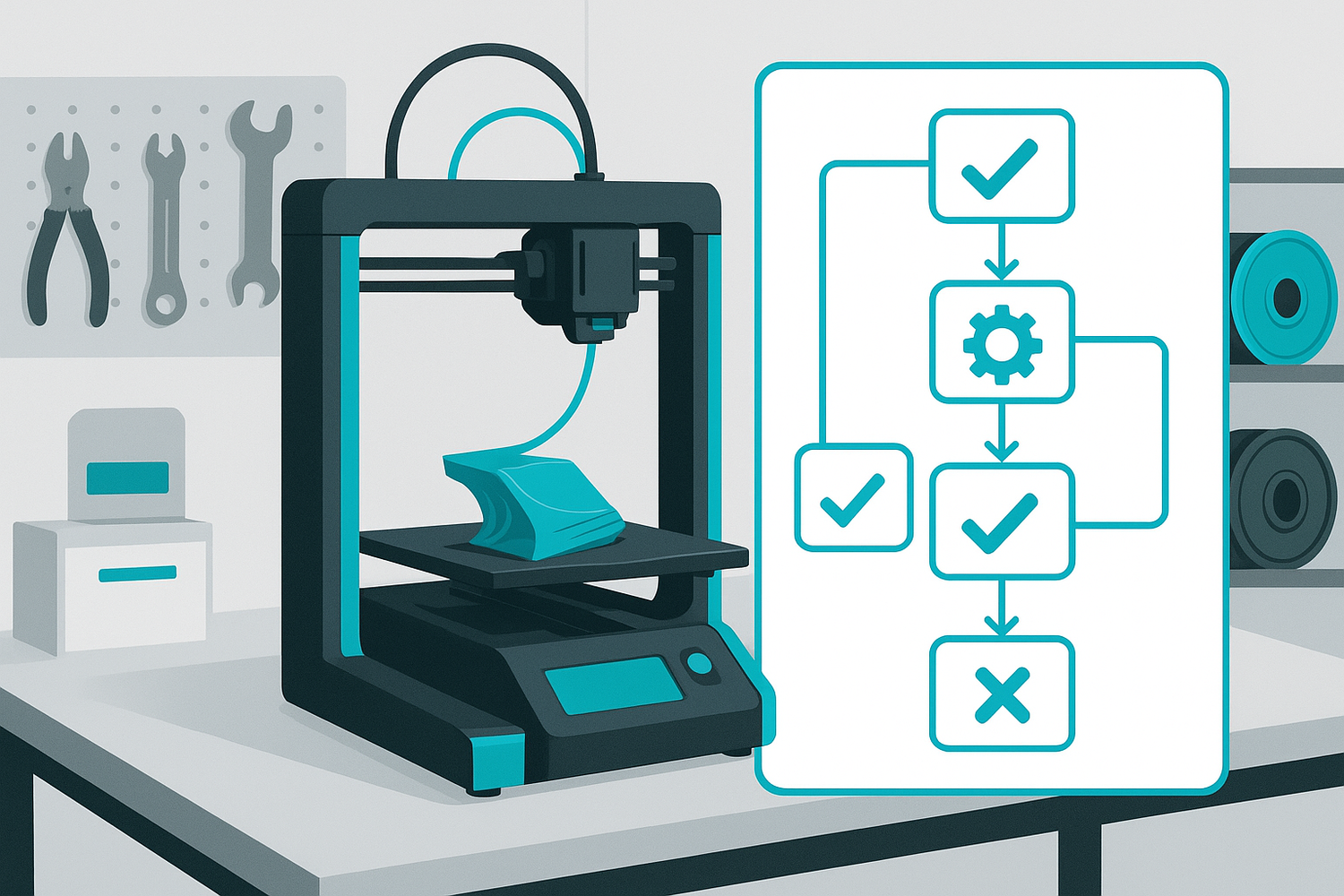3D Print Troubleshooting for Maker Spaces (Failed Prints)