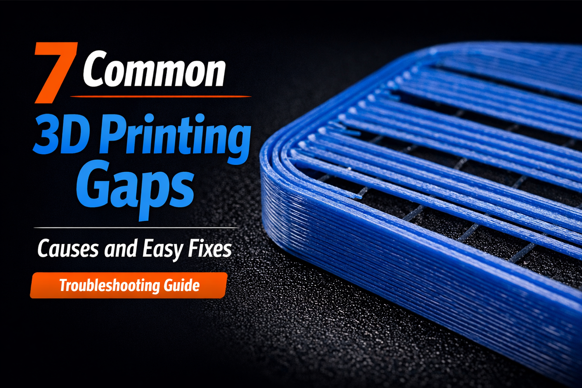 7 Types of 3D Printing Gaps and How to Fix Them