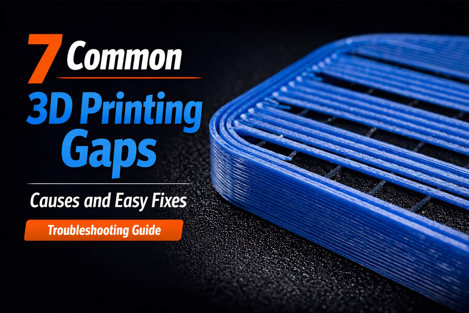 7 Types of 3D Printing Gaps and How to Fix Them