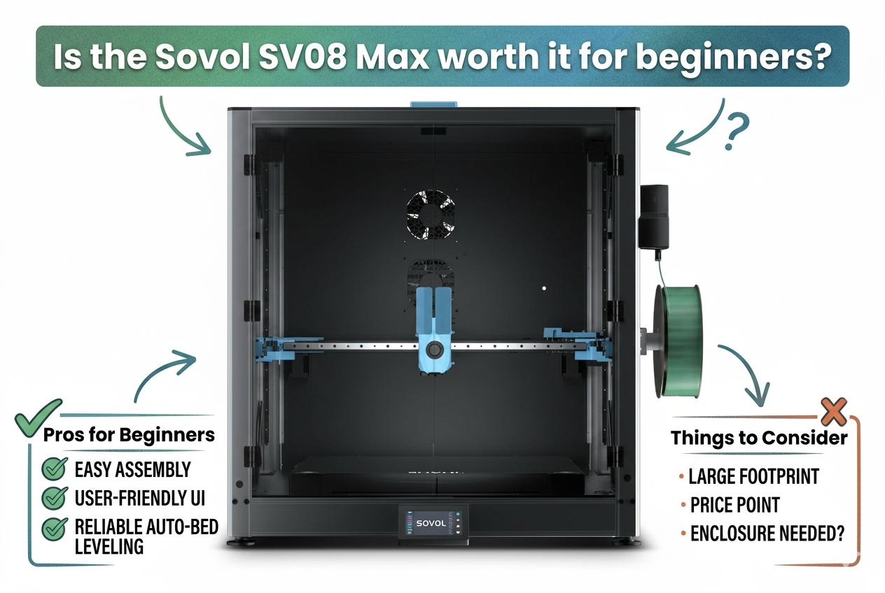 Is the Sovol SV08 Max Worth It for Beginners?