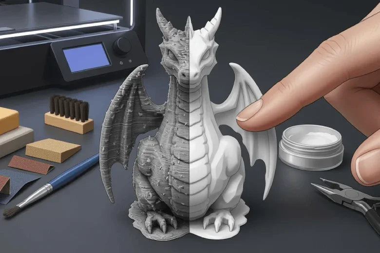 How to improve the surface smoothness of 3D printed products