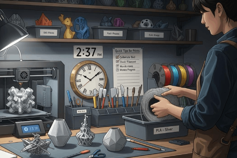 So sparst du Zeit beim 3D-Druck mit einfachen Tricks