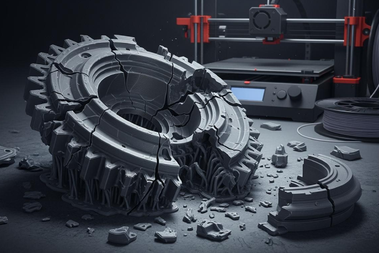 The causes of 3D printing material breakage and brittleness