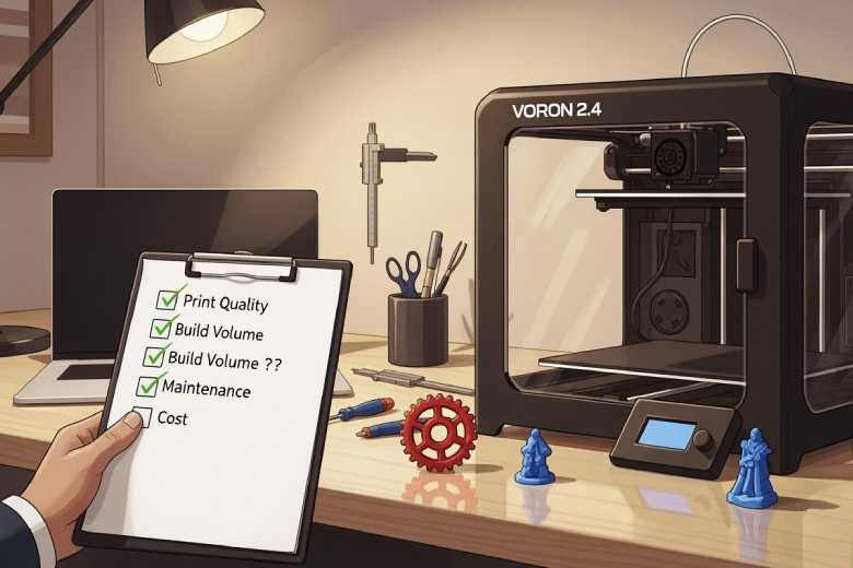 VORON 2.4 3D-Drucker – Was solltest du vor dem Kauf wissen?
