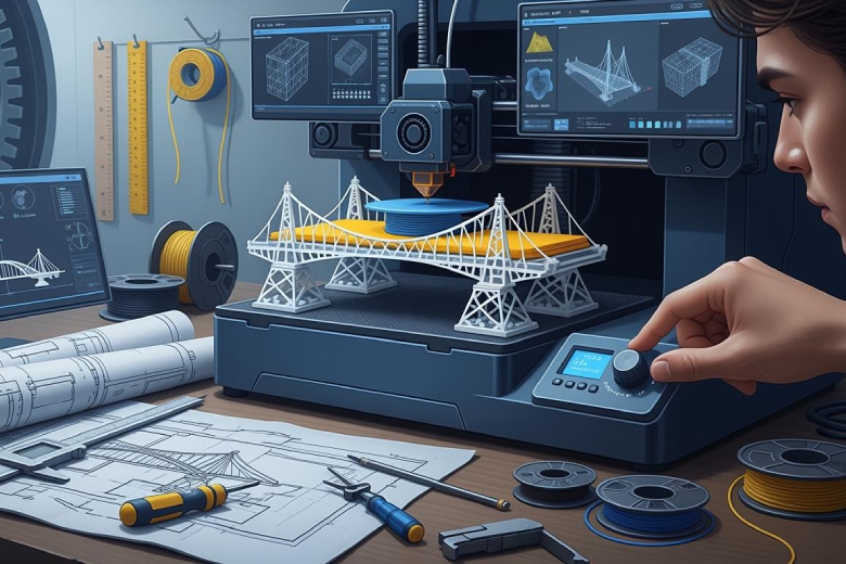 Überhänge und Brücken beim 3D-Druck richtig einstellen