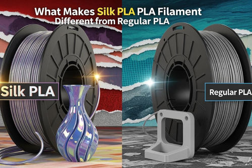 Pla Ribbon What Makes Silk PLA Filament Different from Regular PLA
