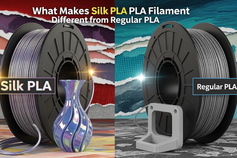 What Makes Silk PLA Filament Different from Regular PLA