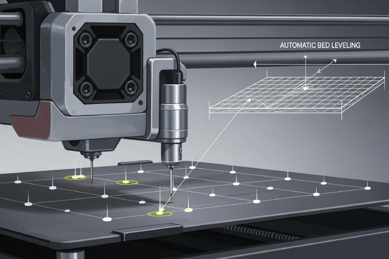 Wie funktioniert die automatische Nivellierung bei 3D Druckern
