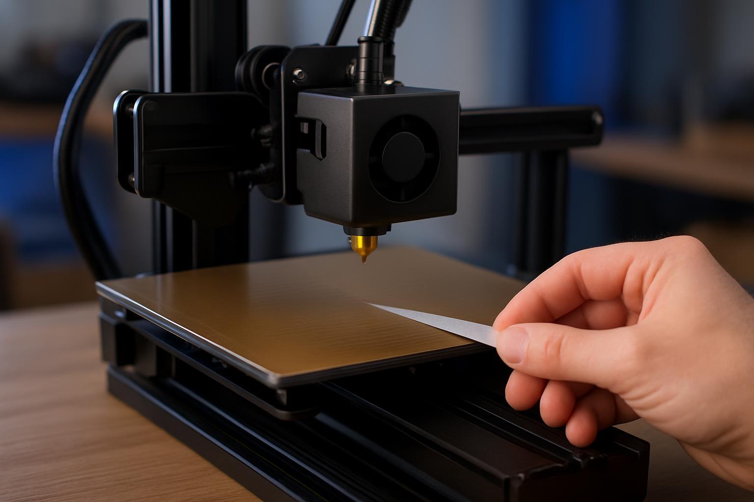 3D Druckbett nivellieren: Erste Schicht retten