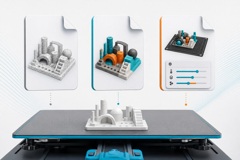 STL, 3MF und OBJ als Dateiformate für den 3D-Druck