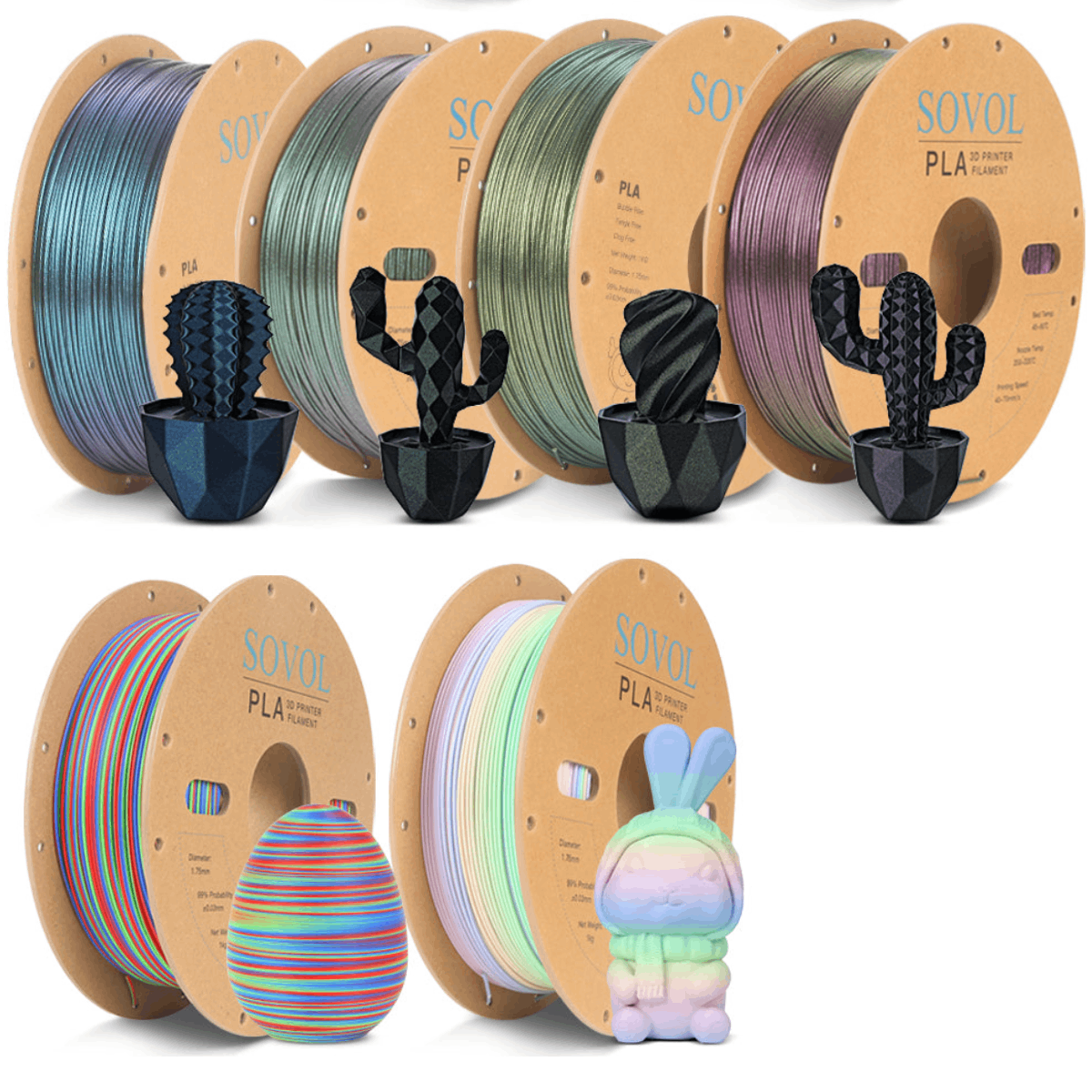 <tc>Sovol</tc> Chameleon PLA 3D Filament 6KG
