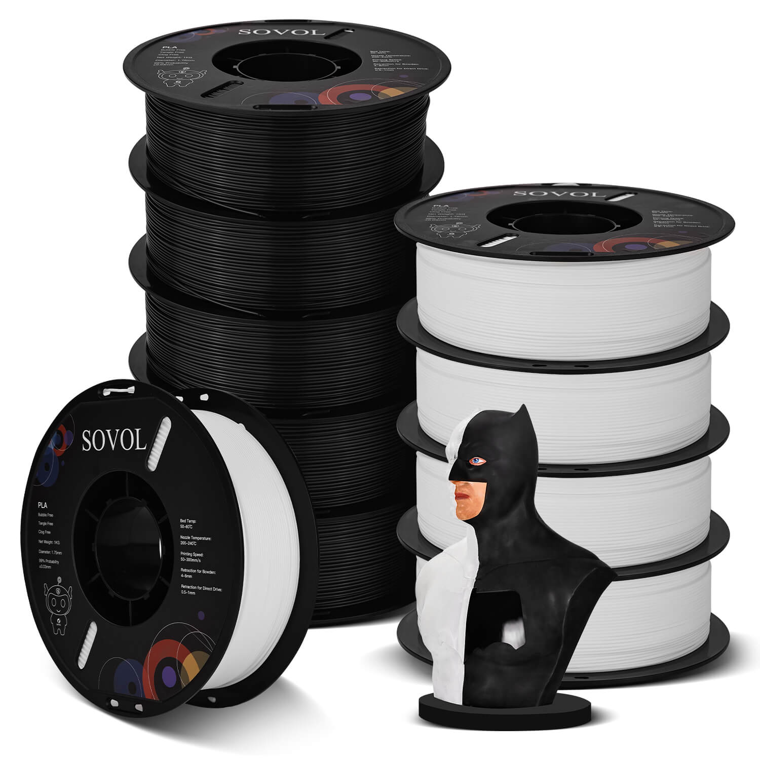 <tc>Sovol</tc> PLA 3D-Druckfilamente 10 kg