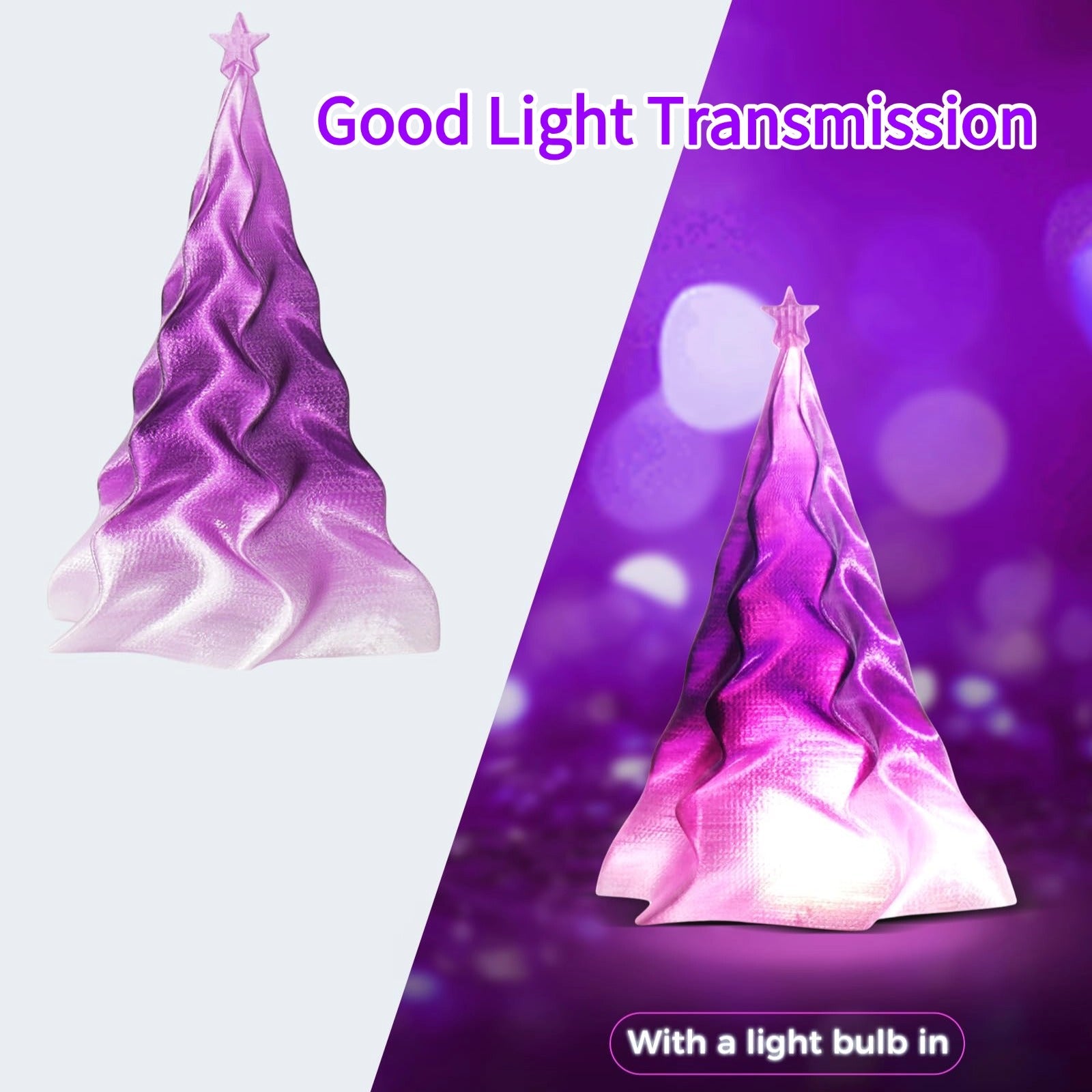 Sovol Gradient Lila Weiß PETG Filament