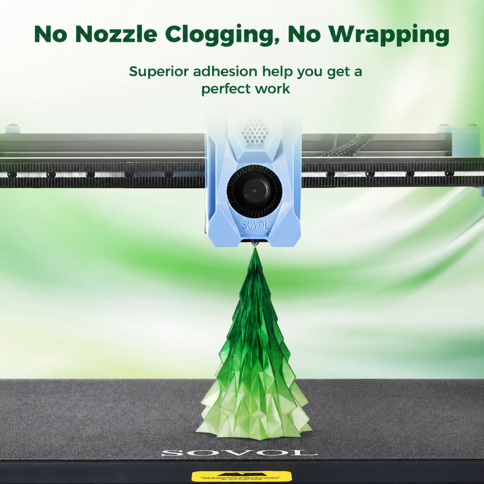 Sovol Gradient Grün Weiß PETG Filament