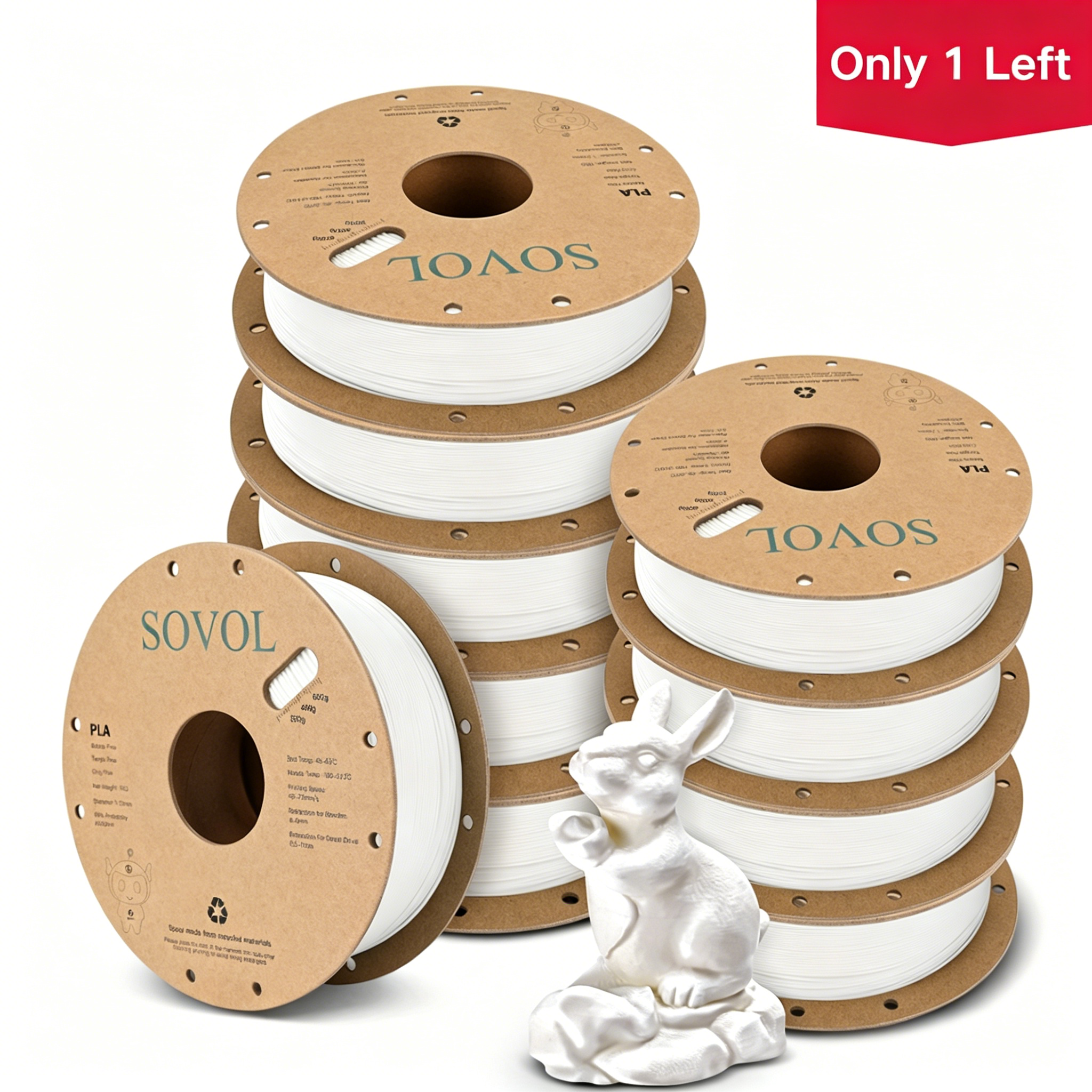 Sovol PLA 3D Printing Filaments 10KG