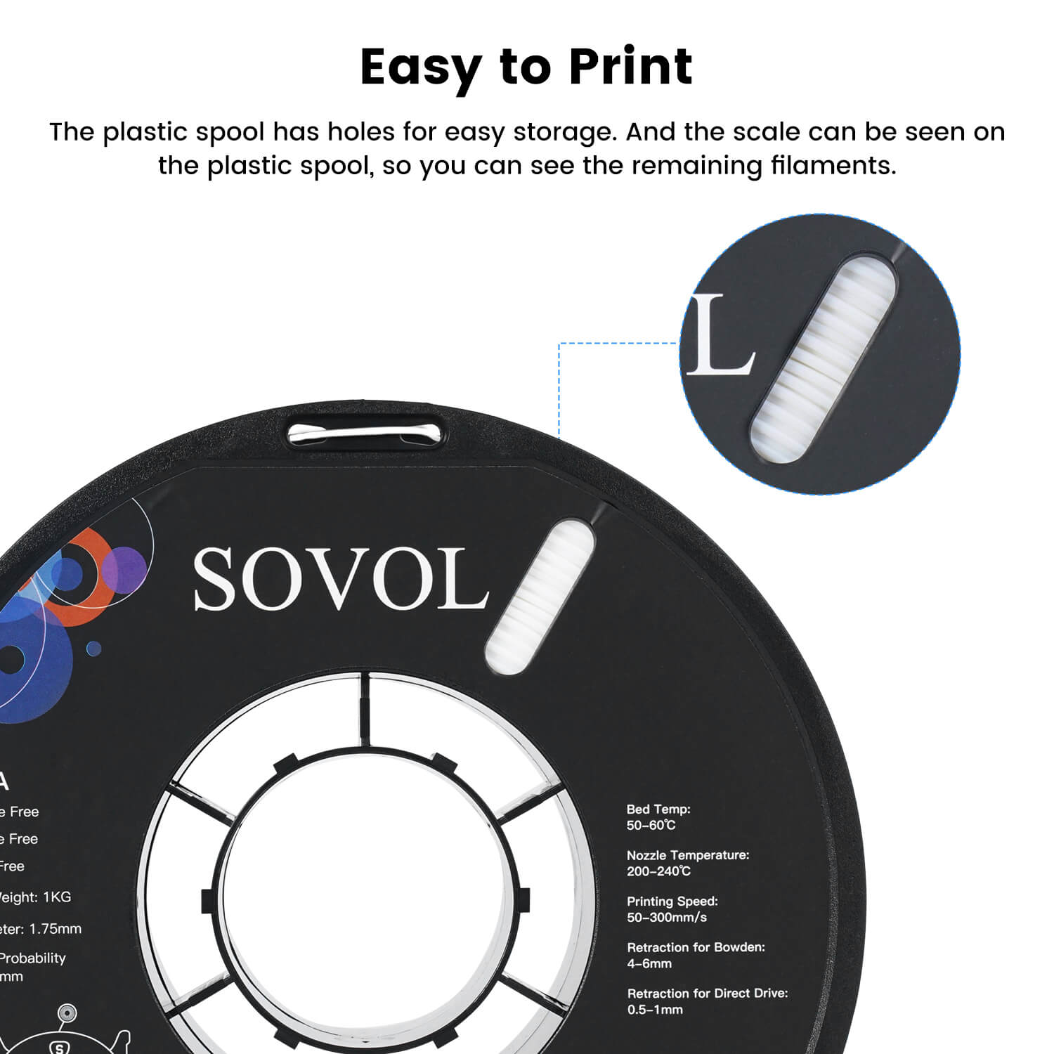<tc>Sovol</tc> Filament PLA 3D 2KG
