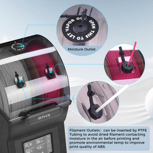 Sovol SH02 Filament Dryer Box | Smart Temperature Control