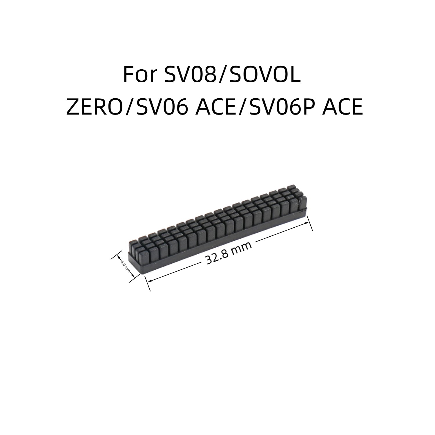 Silikondüsenbürste für SV08/Sovol Zero/SV06 ACE/SV06P ACE